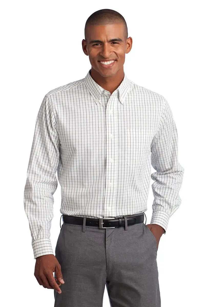 Port Authority® Tattersall Easy Care Shirt. S642 - additional view 3