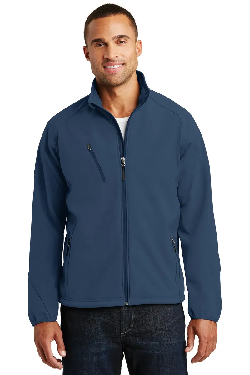 Port Authority® Textured Soft Shell Jacket. J705 - additional view 1