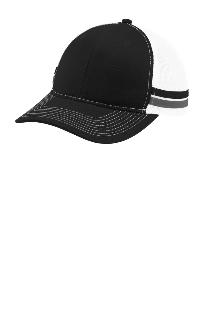 Port Authority ® Two-Stripe Snapback Trucker Cap. C113 - additional view 3