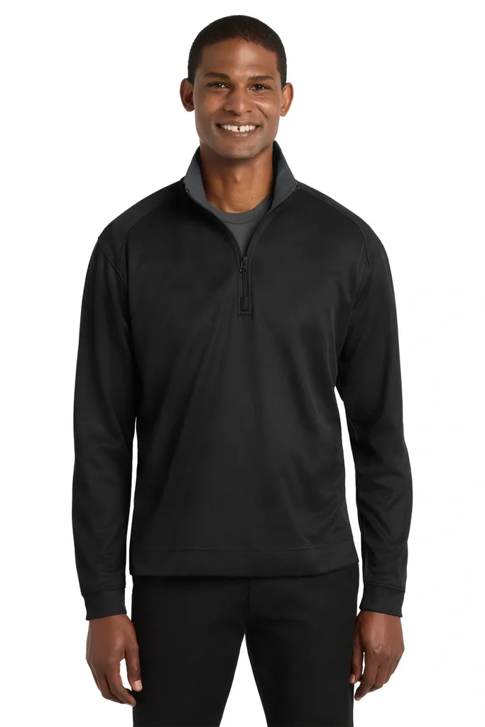 Port Authority® Vertical Texture 1/4-Zip Pullover. K805 - additional view 3
