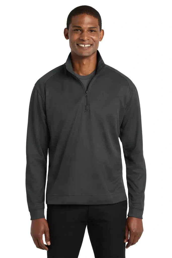 Port Authority® Vertical Texture 1/4-Zip Pullover. K805 - additional view 2