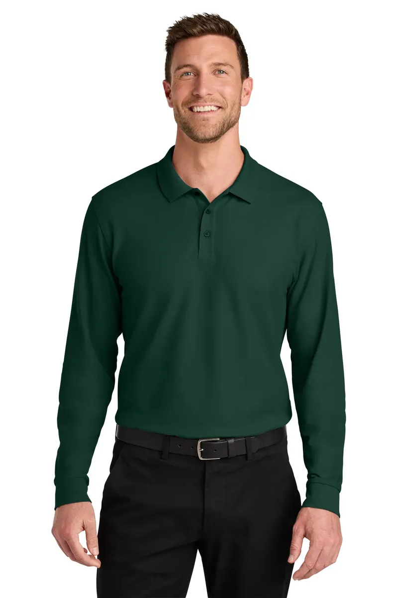 Port Authority® Wearever Signature Pique Long Sleeve Polo K200LS - additional view 6
