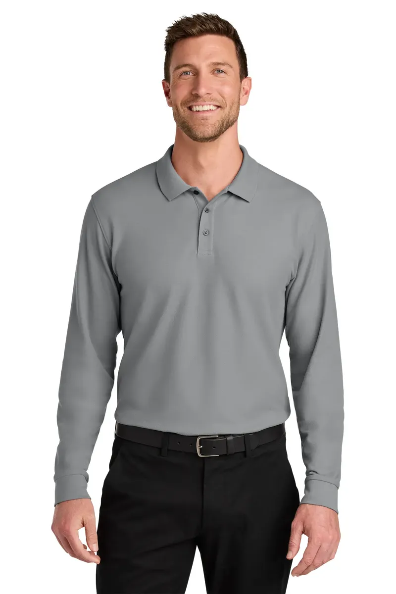 Port Authority® Wearever Signature Pique Long Sleeve Polo K200LS - additional view 7