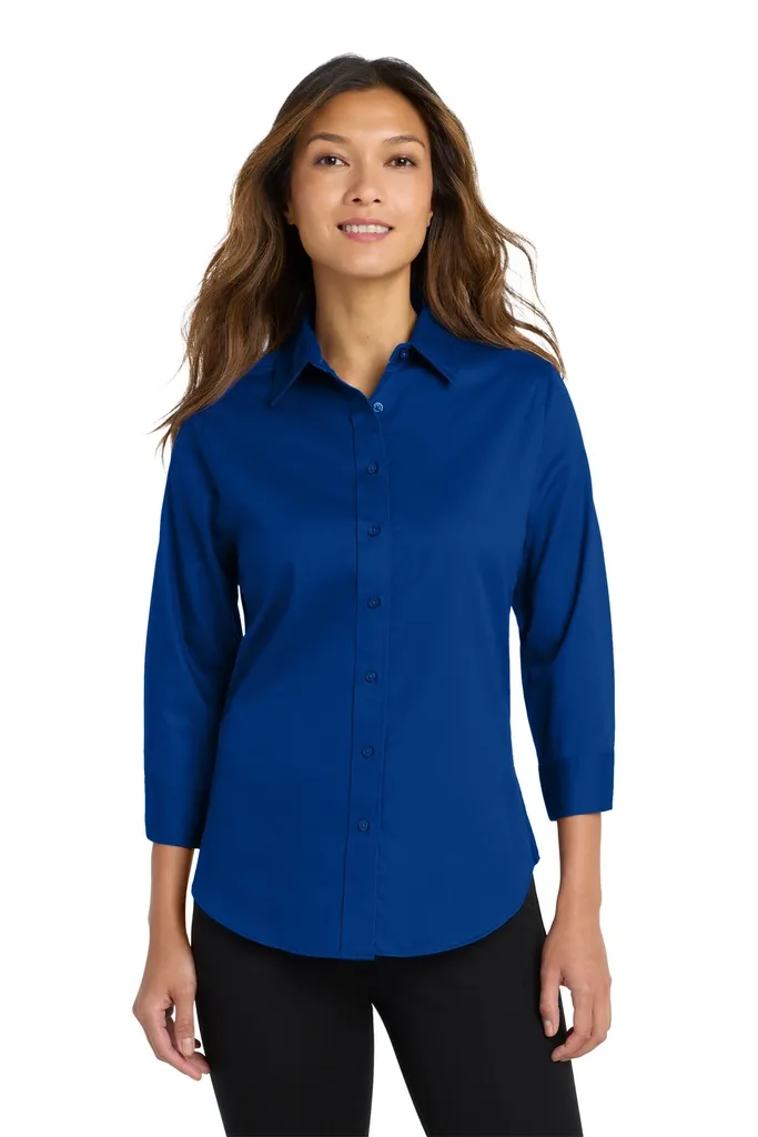 Port Authority® Women's 3/4-Sleeve Easy Care Shirt. L612 - additional view 7