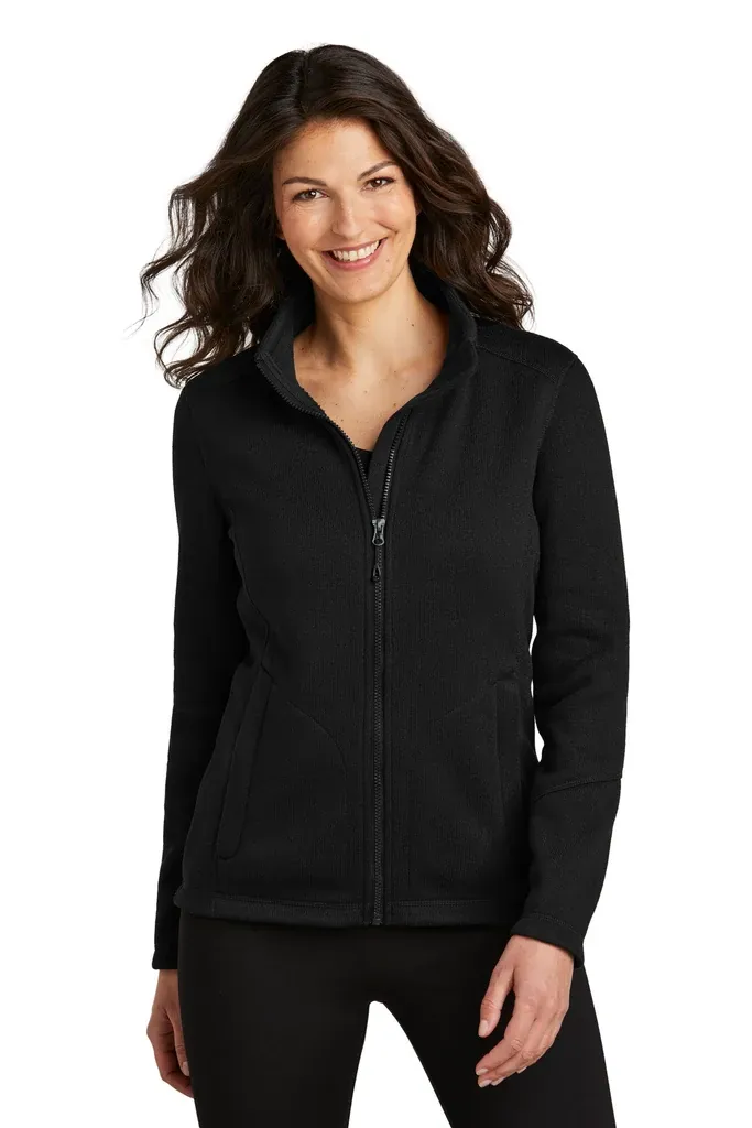 Port Authority® Women's Arc Sweater Fleece Jacket L428 - additional view 3