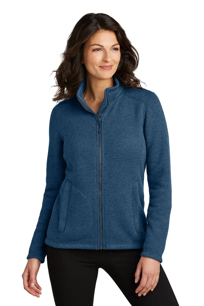 Port Authority® Women's Arc Sweater Fleece Jacket L428 - additional view 2