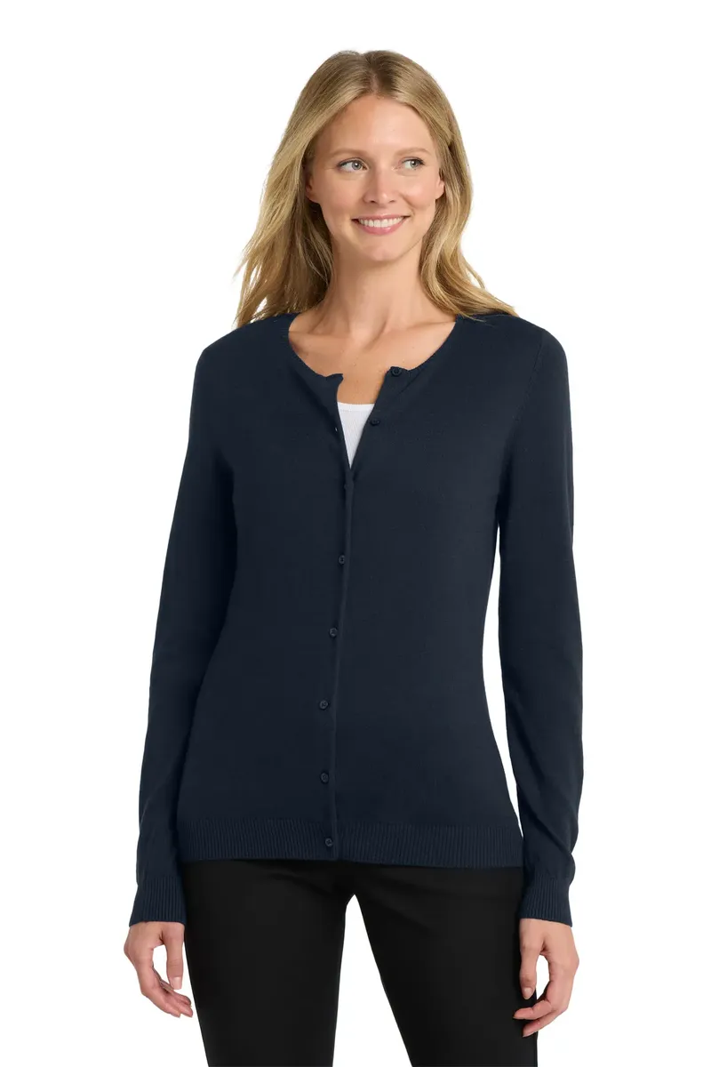 Port Authority® Women's Cardigan Sweater. LSW287