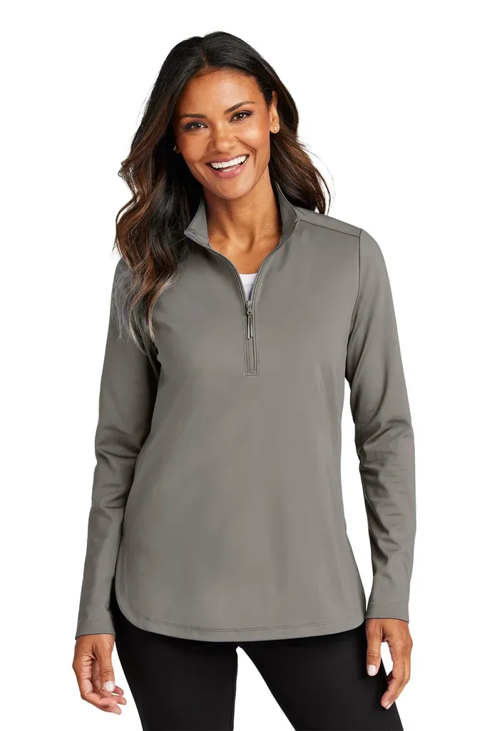 Port Authority® Women's C-FREE® Double Knit 1/4-Zip LK880 - additional view 3