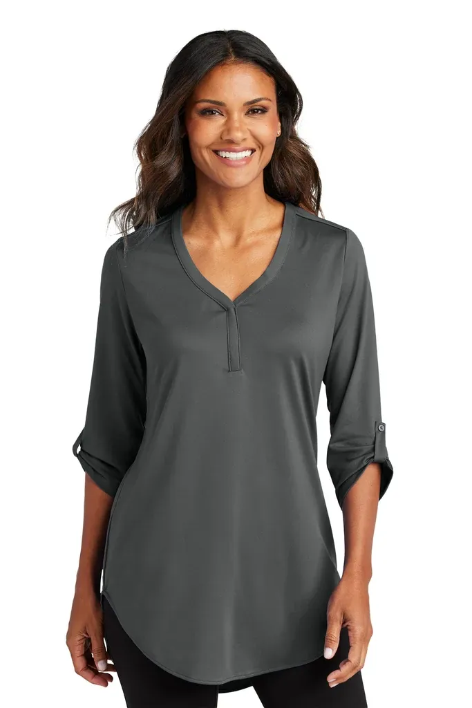 Port Authority® Women's City Stretch 3/4-Sleeve Tunic LK6840 - additional view 3