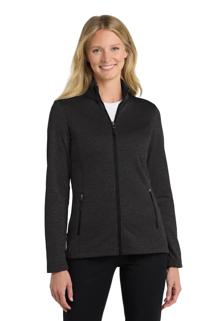 Port Authority ® Women's Collective Striated Fleece Jacket. L905 - additional view 3
