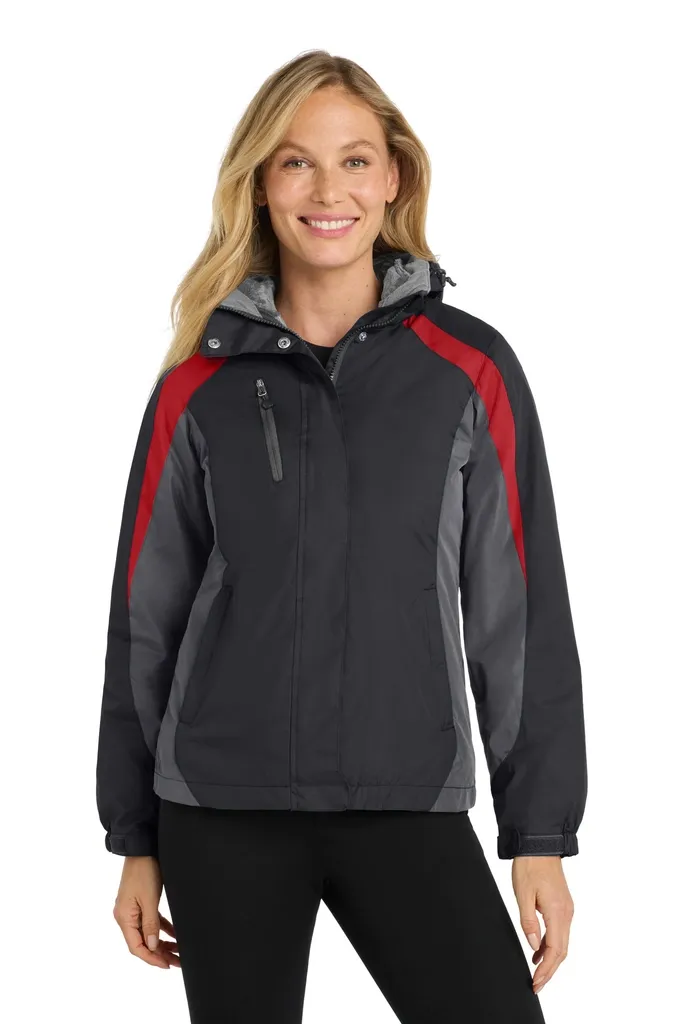 Port Authority® Women's Colorblock 3-in-1 Jacket. L321 - additional view 2