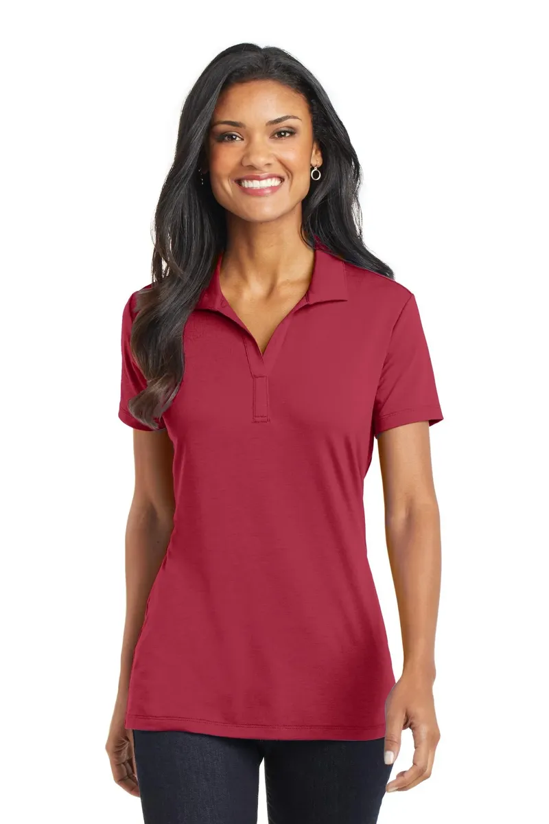 Port Authority® Women's Cotton Touch Performance Polo. L568 - additional view 2