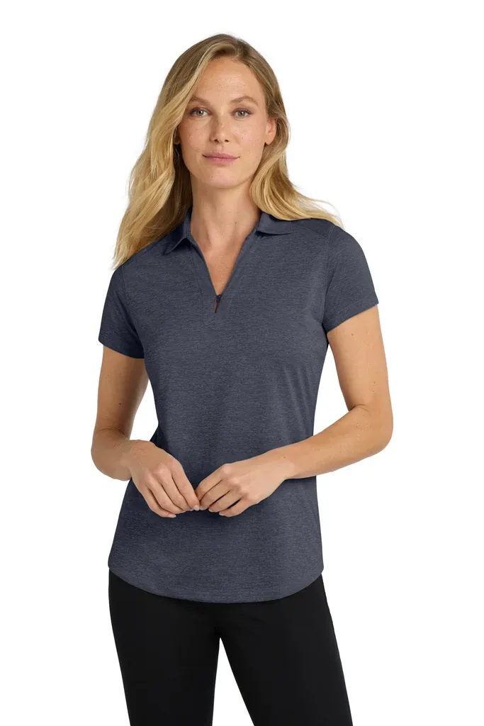 Port Authority® Women's Digi Heather Performance Polo. L574 - additional view 1