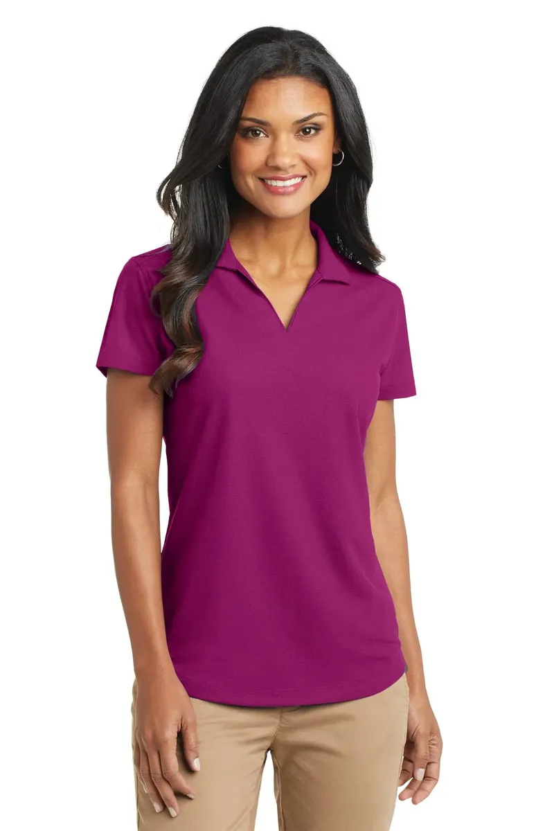 Port Authority® Women's Dry Zone® Grid Polo. L572 - additional view 3