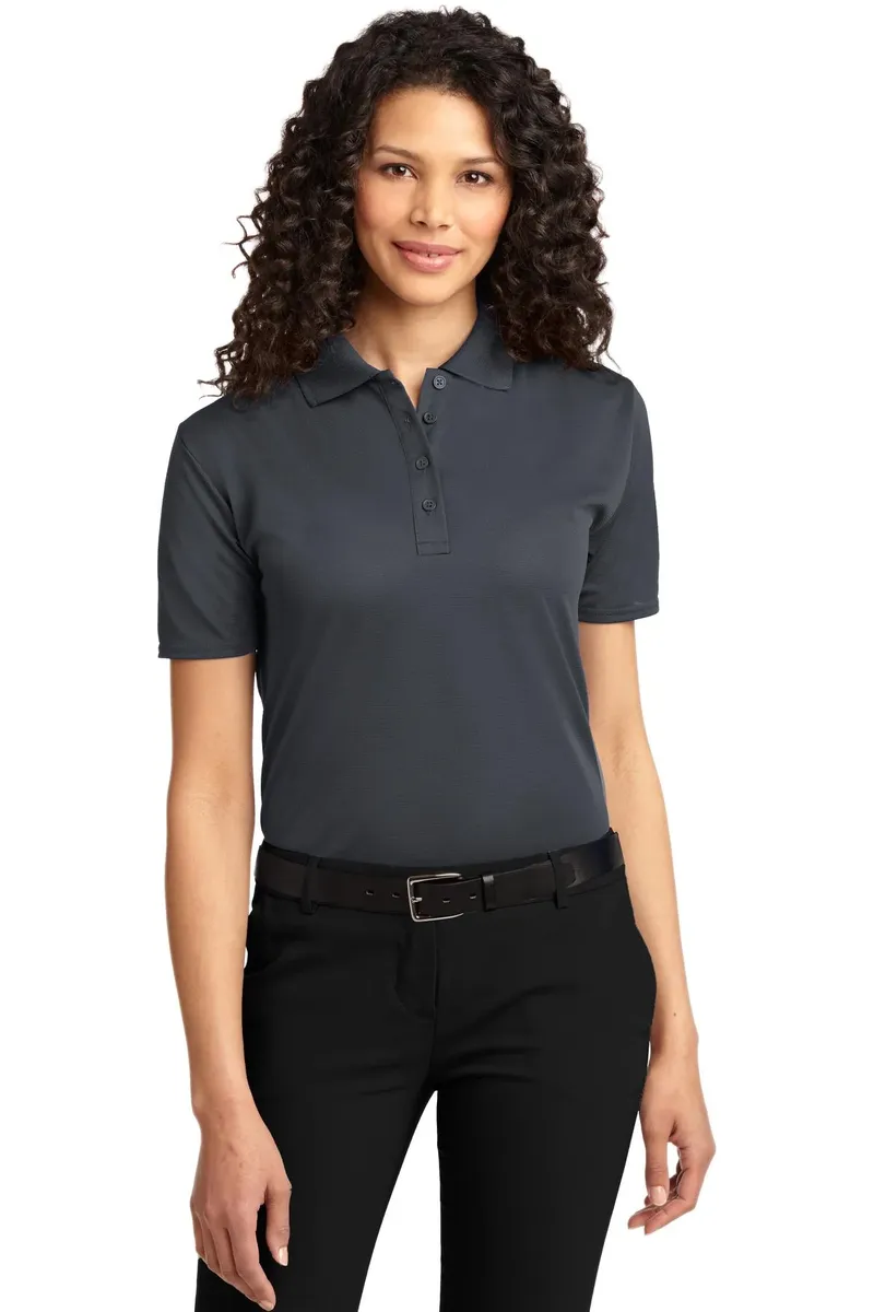Port Authority® Women's Dry Zone® Ottoman Polo.  L525 - additional view 2