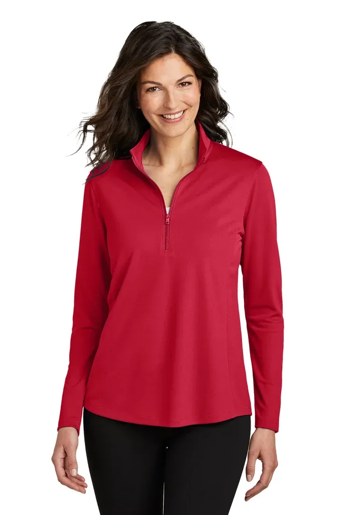 Port Authority® Women's Dry Zone® UV Micro-Mesh 1/4-Zip LK112 - additional view 2