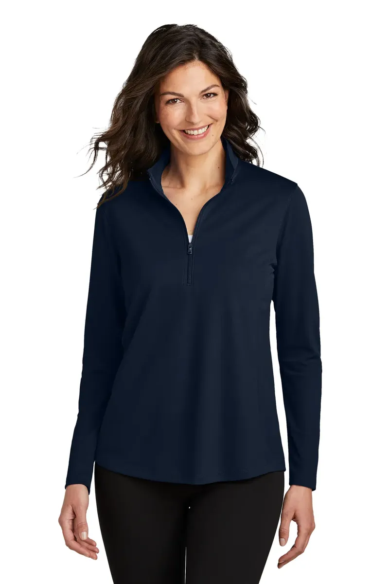 Port Authority® Women's Dry Zone® UV Micro-Mesh 1/4-Zip LK112 - additional view 1