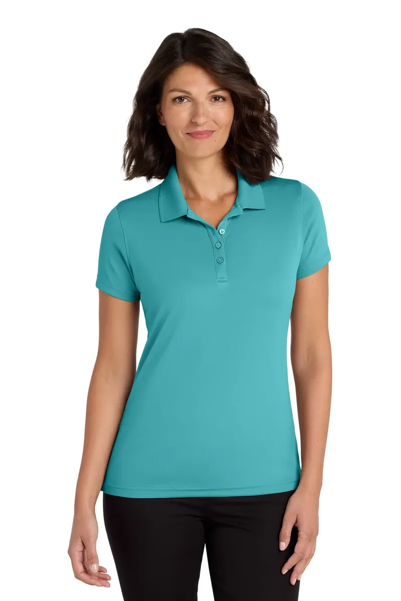 Port Authority® Women's Dry Zone® UV Micro-Mesh Polo. LK110 - additional view 1