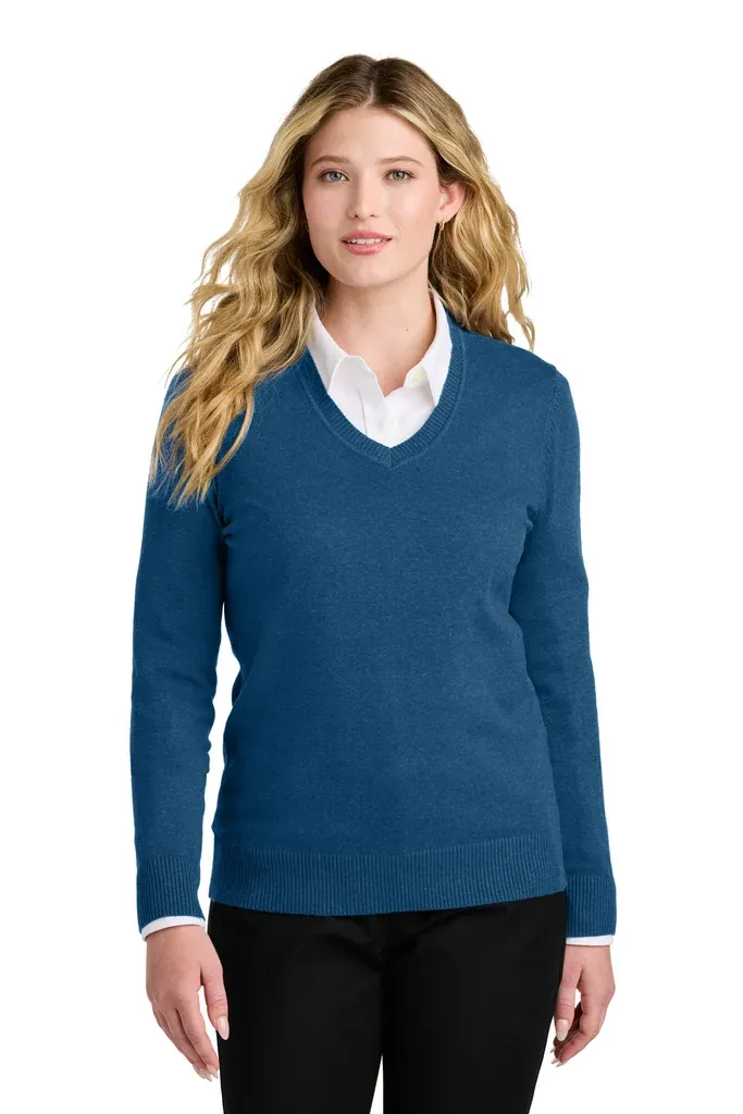 Port Authority® Women's Easy Care V-Neck Sweater LSW2850 - additional view 4