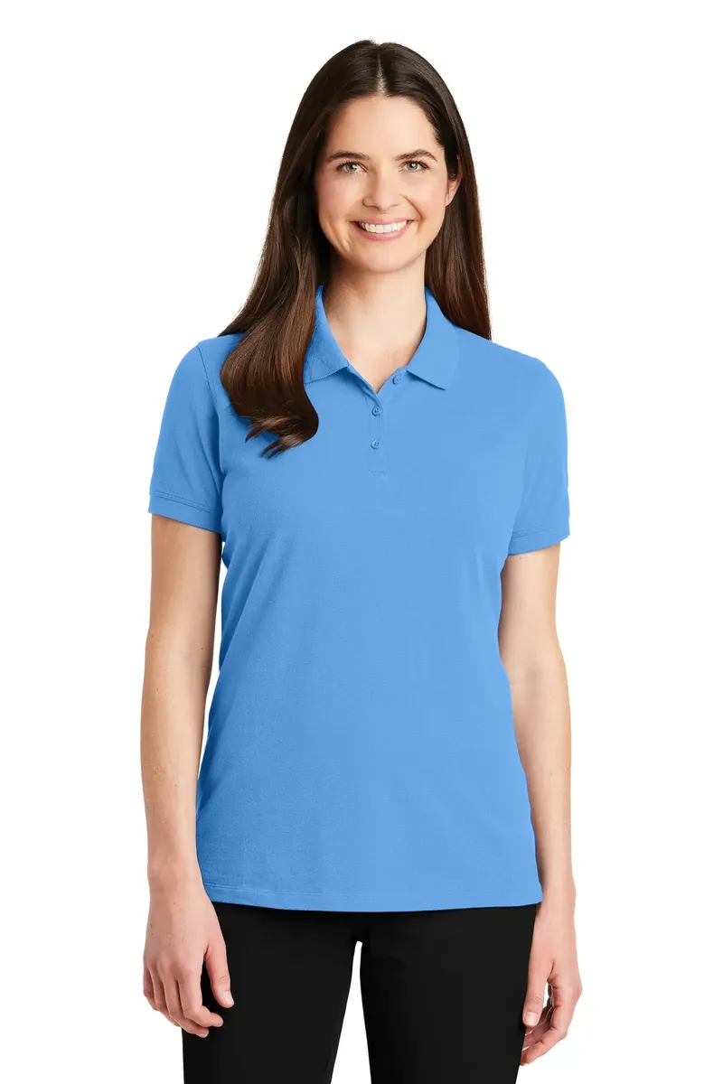 Port Authority® Women's EZCotton® Polo. LK8000 - additional view 8
