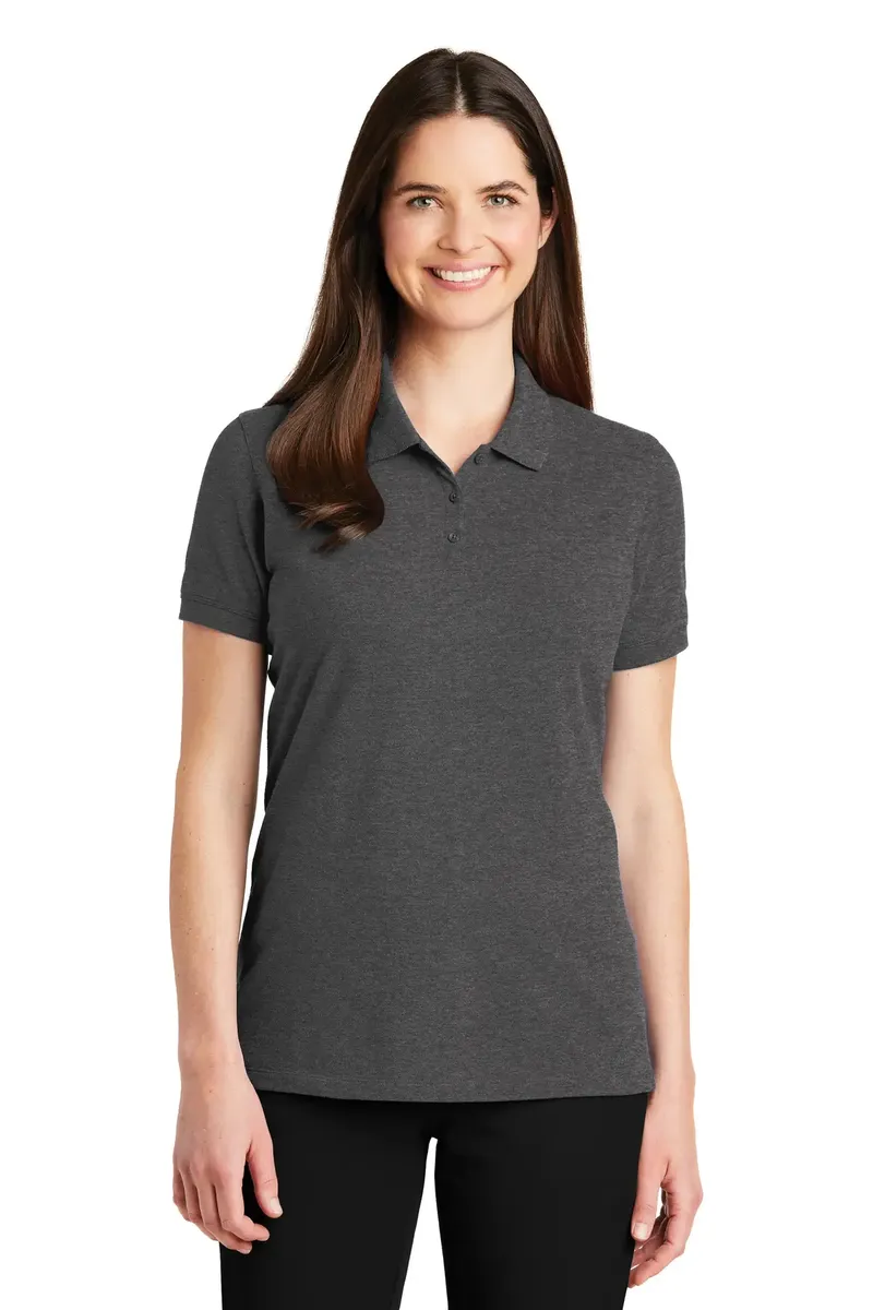 Port Authority® Women's EZCotton® Polo. LK8000 - additional view 3