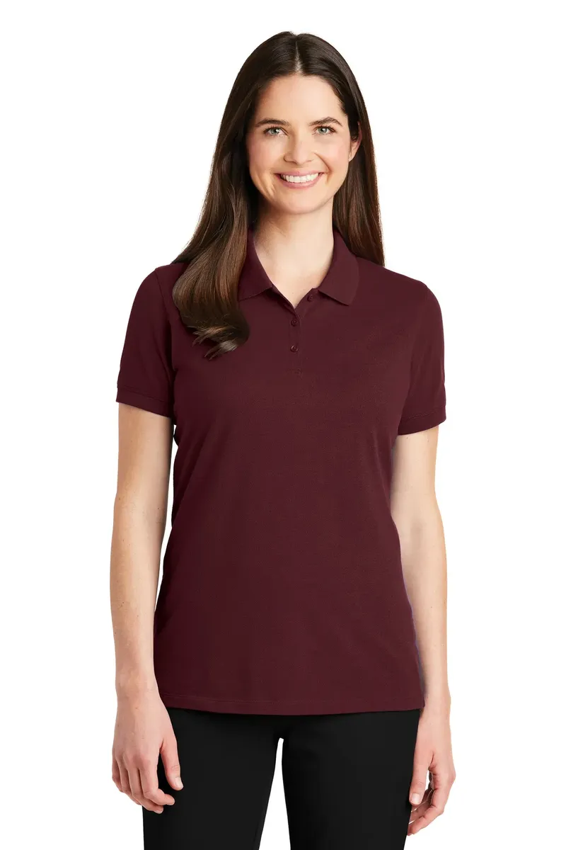 Port Authority® Women's EZCotton® Polo. LK8000 - additional view 4