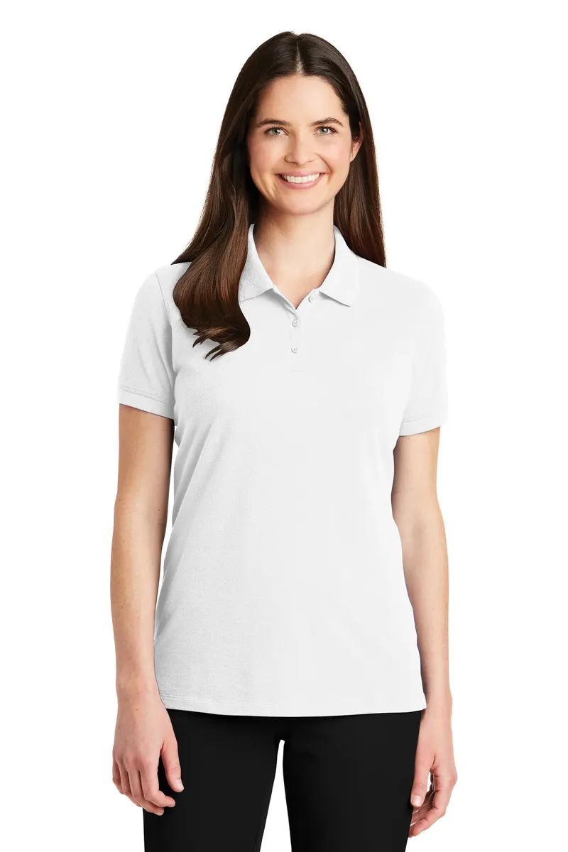 Port Authority® Women's EZCotton® Polo. LK8000 - additional view 1