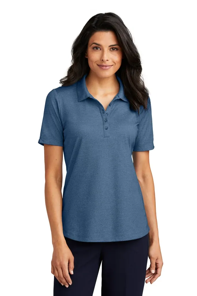 Port Authority® Women's Fine Pique Blend Polo LK830 - additional view 1
