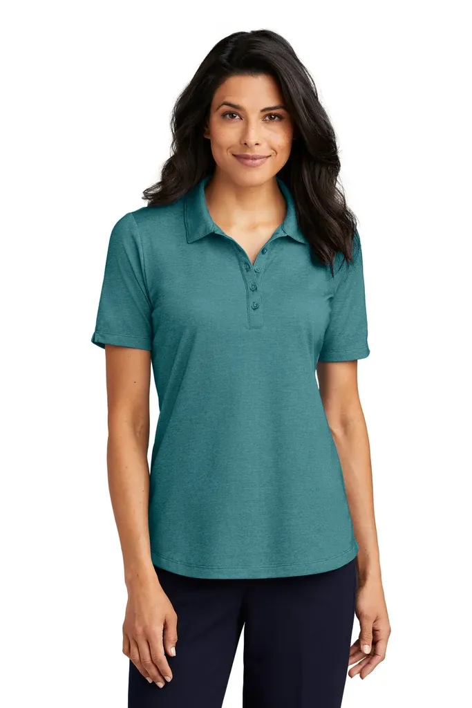 Port Authority® Women's Fine Pique Blend Polo LK830 - additional view 3