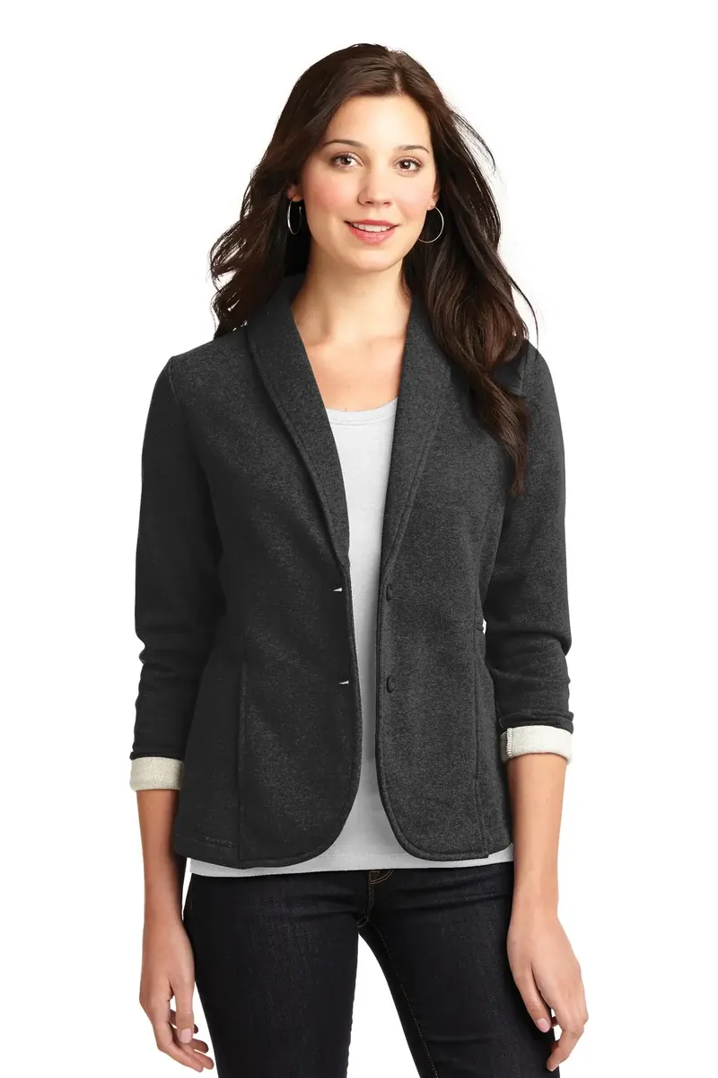 Port Authority® Women's Fleece Blazer. L298 - additional view 1