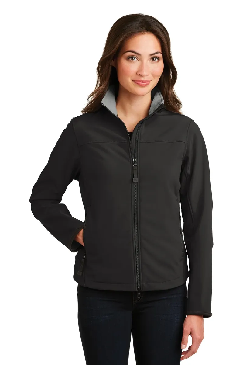 Port Authority® Women's Glacier® Soft Shell Jacket.  L790 - additional view 1