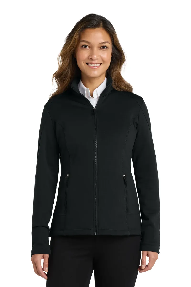 Port Authority ® Women's Grid Fleece Jacket. L239 - additional view 2
