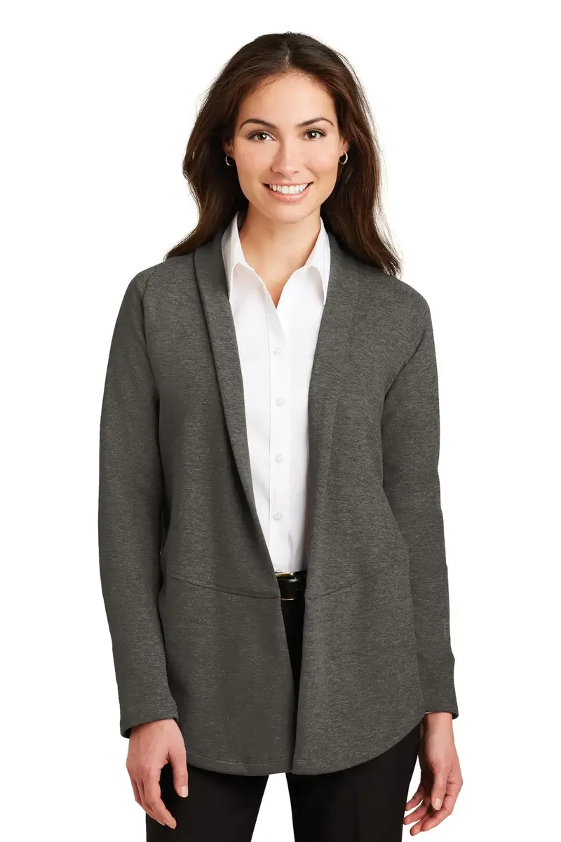 Port Authority® Women's Interlock Cardigan. L807 - additional view 1