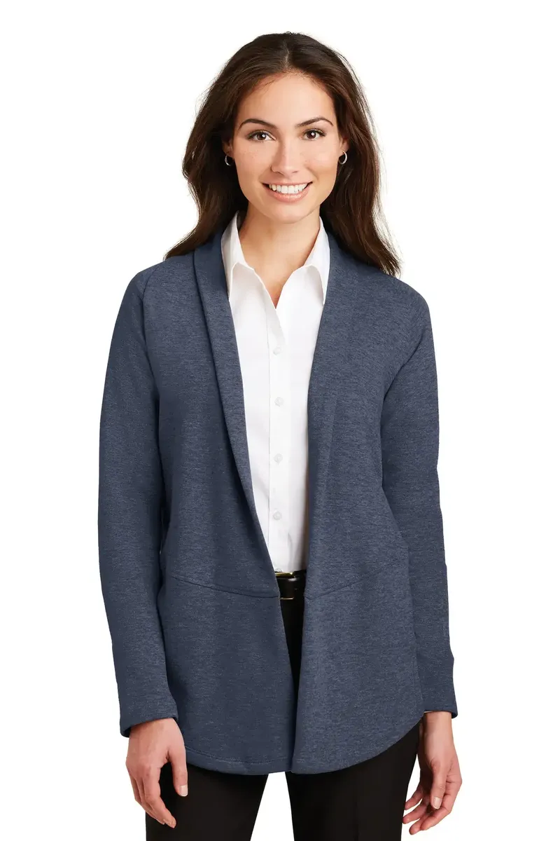 Port Authority® Women's Interlock Cardigan. L807 - additional view 2