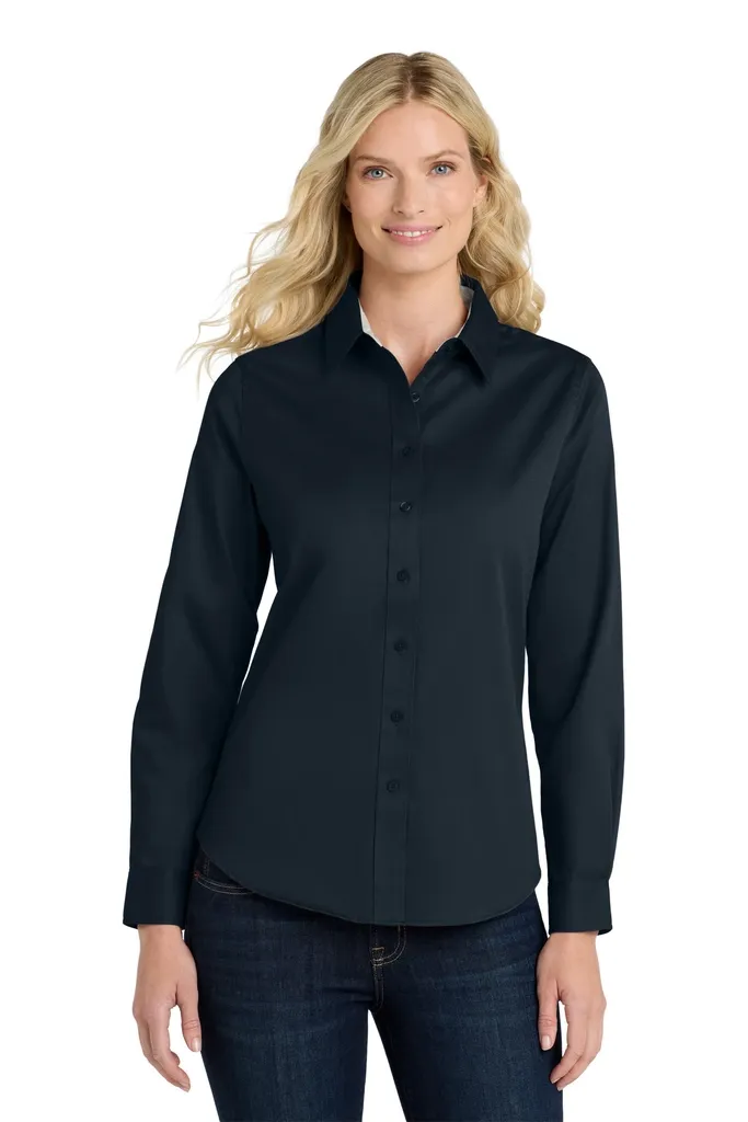 Port Authority® Women's Long Sleeve Easy Care Shirt.  L608 - additional view 8