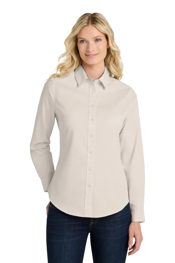 Port Authority® Women's Long Sleeve Easy Care Shirt.  L608 - additional view 7