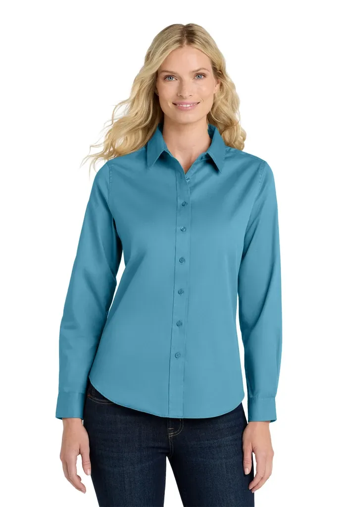 Port Authority® Women's Long Sleeve Easy Care Shirt.  L608 - additional view 20