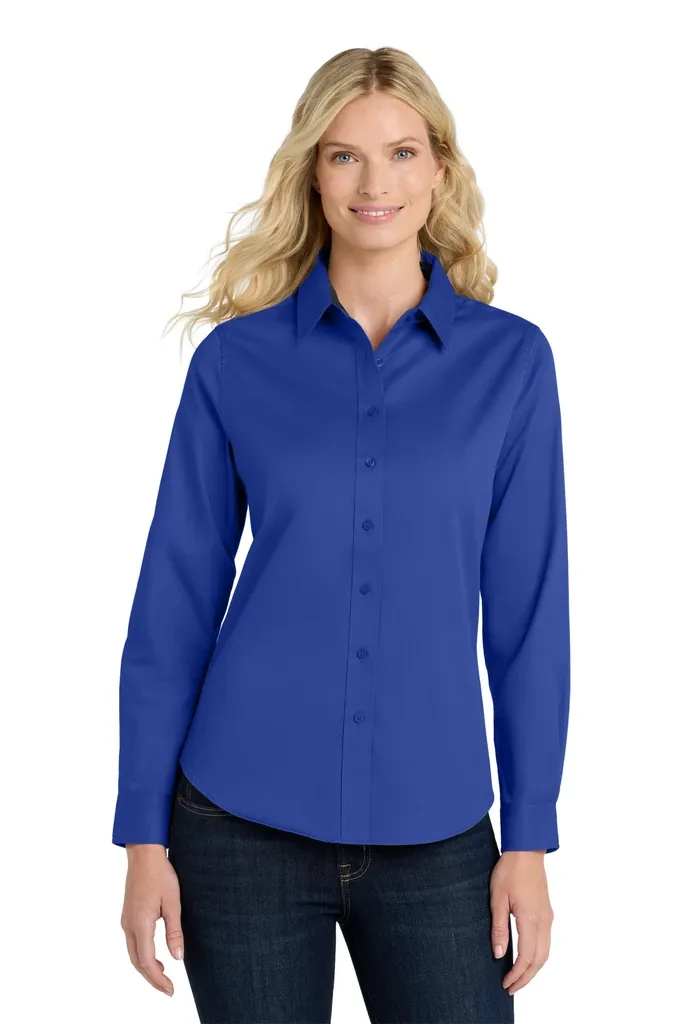 Port Authority® Women's Long Sleeve Easy Care Shirt.  L608 - additional view 10