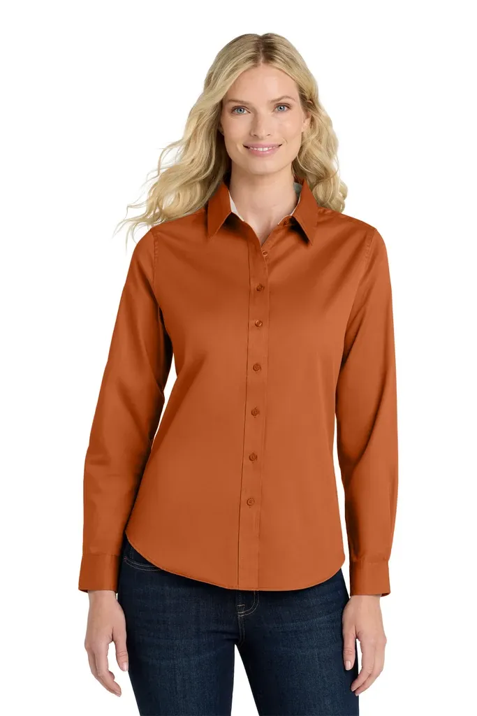 Port Authority® Women's Long Sleeve Easy Care Shirt.  L608 - additional view 17
