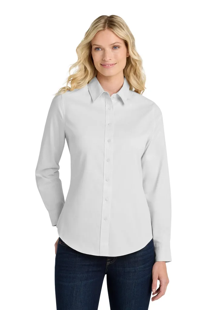 Port Authority® Women's Long Sleeve Easy Care Shirt.  L608 - additional view 9