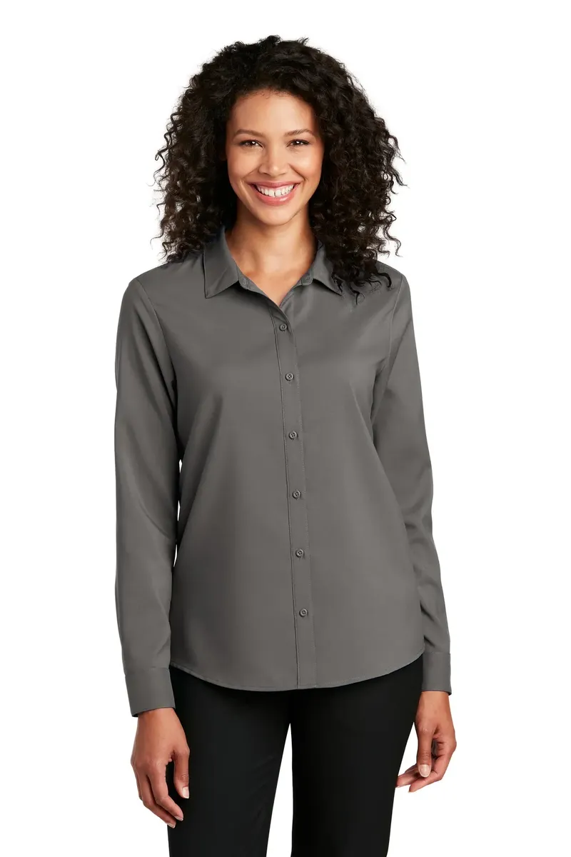 Port Authority® Women's Long Sleeve Performance Staff Shirt LW401 - additional view 5