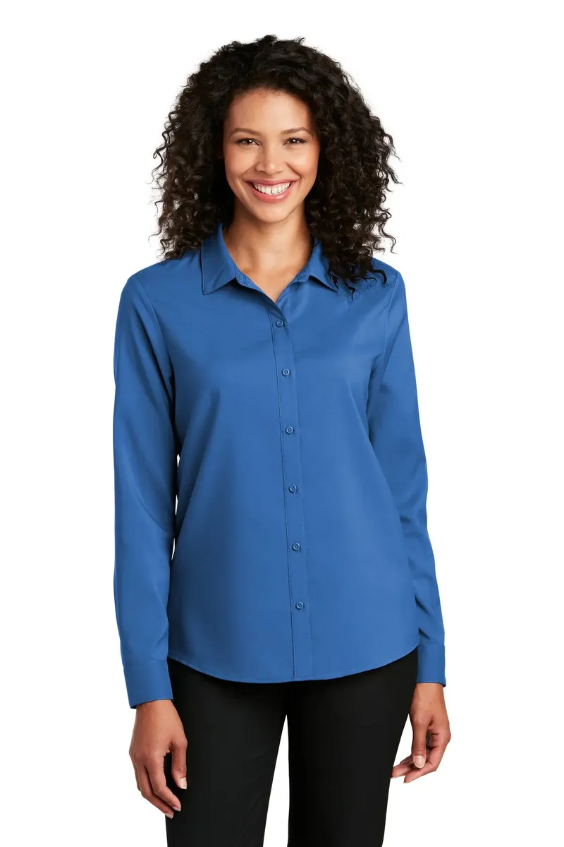 Port Authority® Women's Long Sleeve Performance Staff Shirt LW401 - additional view 4