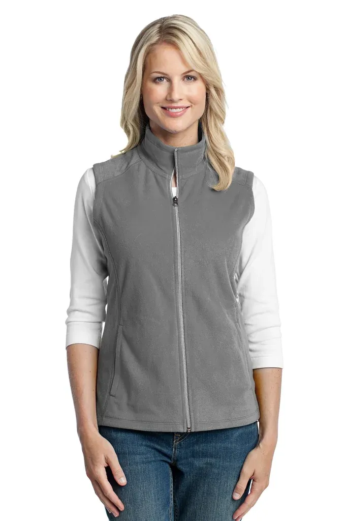 Port Authority® Women's Microfleece Vest. L226 - additional view 2