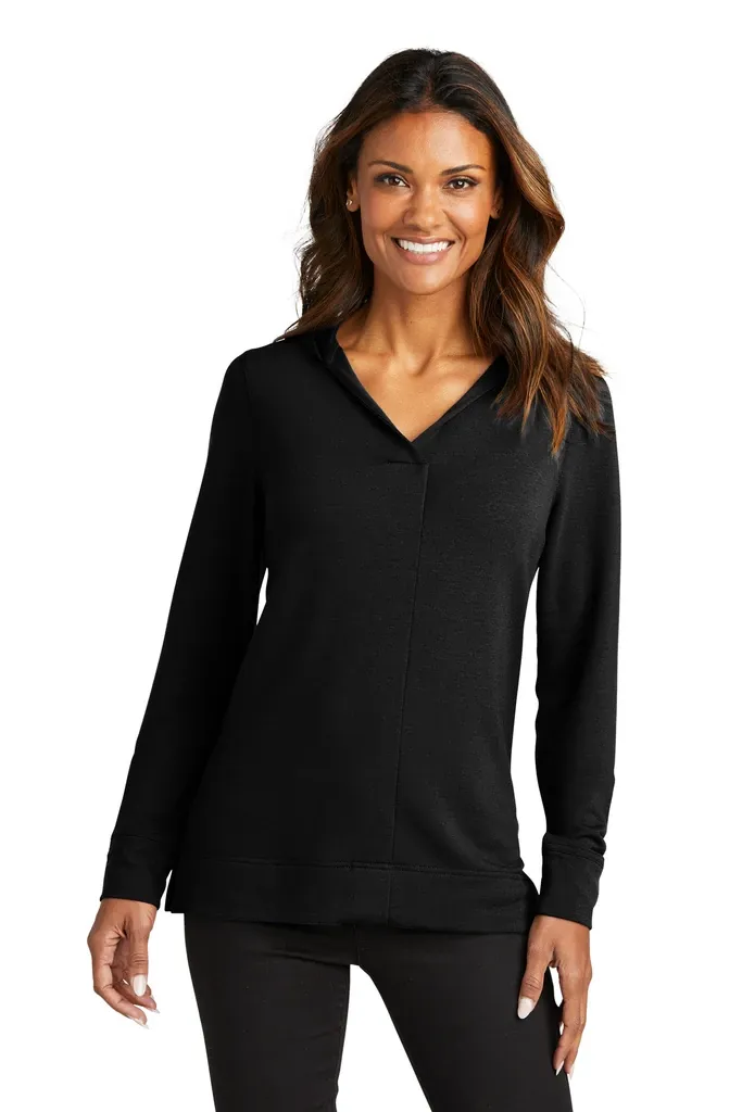 Port Authority® Women's Microterry Pullover Hoodie LK826 - additional view 2