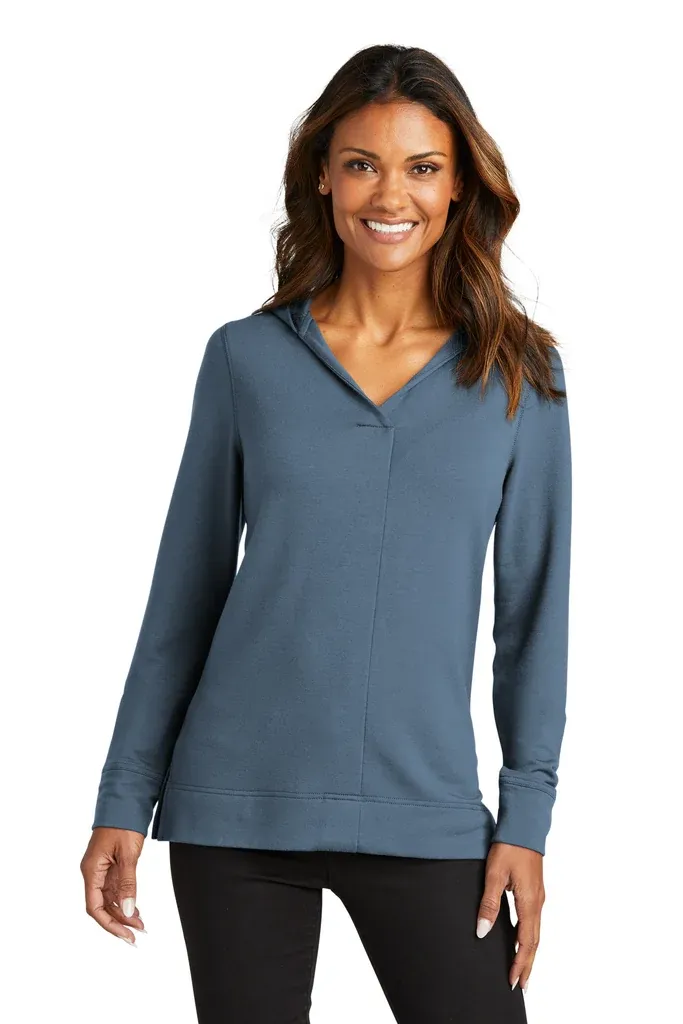 Port Authority® Women's Microterry Pullover Hoodie LK826 - additional view 3