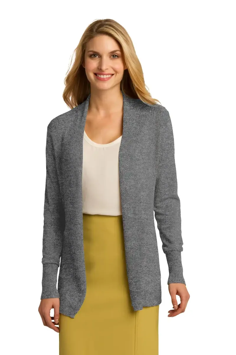 Port Authority® Women's Open Front Cardigan Sweater. LSW289 - additional view 1