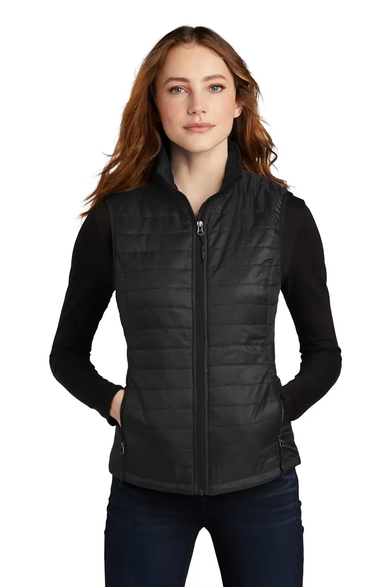 Port Authority ® Women's Packable Puffy Vest L851 - additional view 1