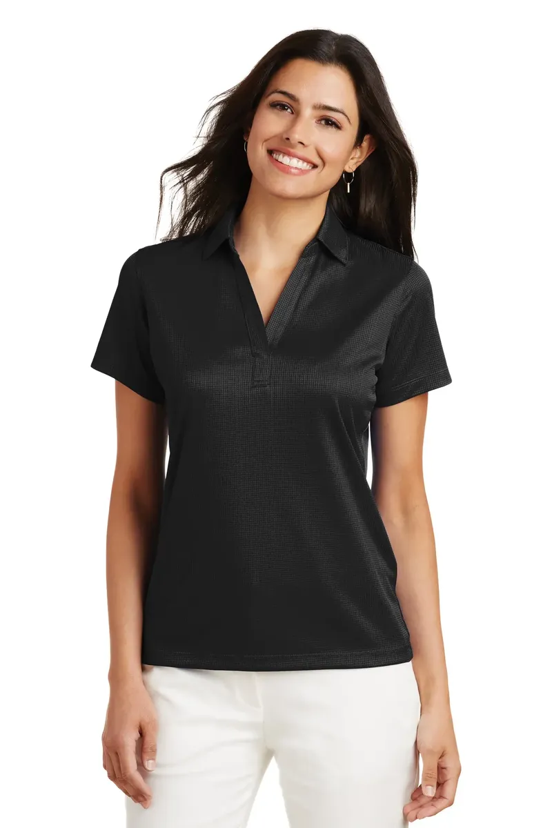 Port Authority® Women's Performance Fine Jacquard Polo. L528 - additional view 7