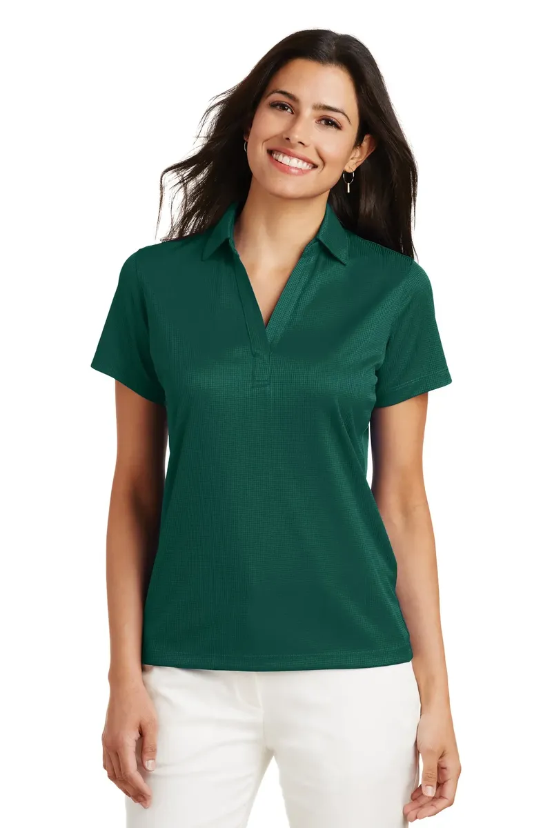 Port Authority® Women's Performance Fine Jacquard Polo. L528 - additional view 9