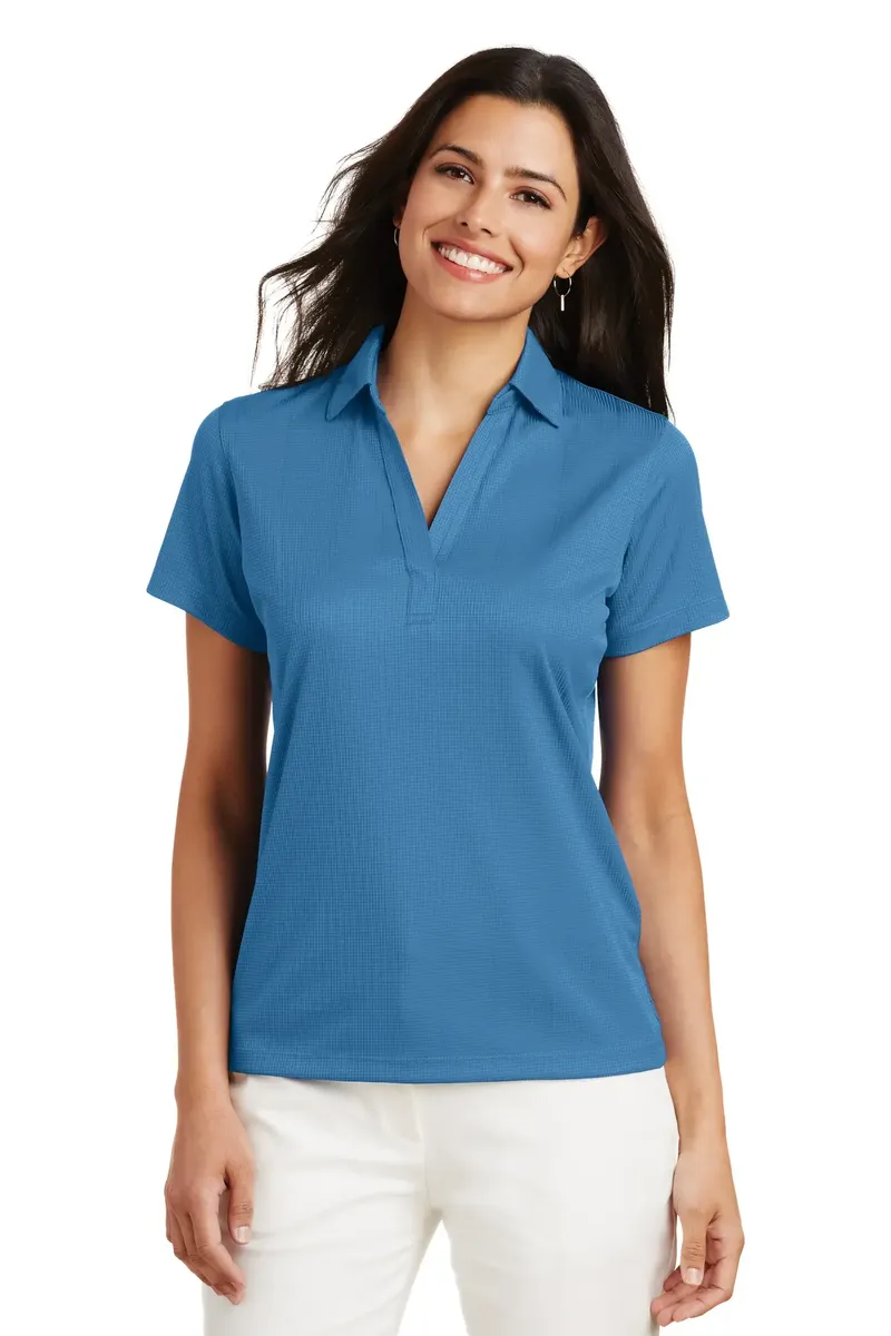 Port Authority® Women's Performance Fine Jacquard Polo. L528 - additional view 10